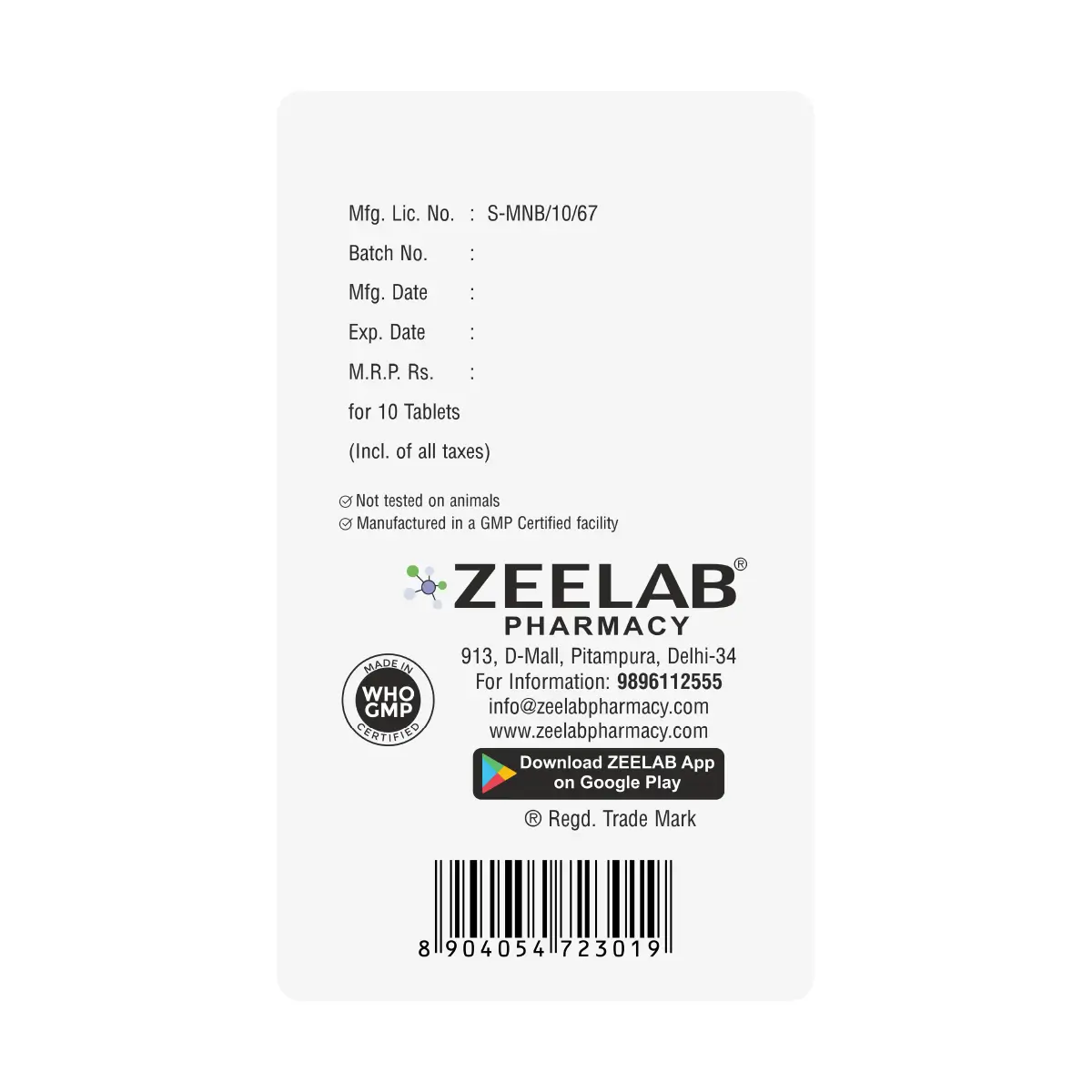 Eszone 40 Hyperacidity Tablet