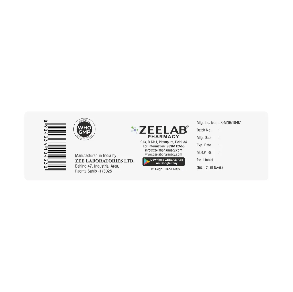 Flucozee 400 Antifungal Tablet