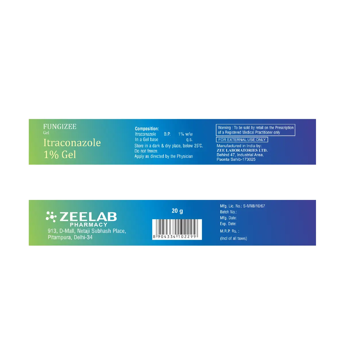 Fungizee Gel