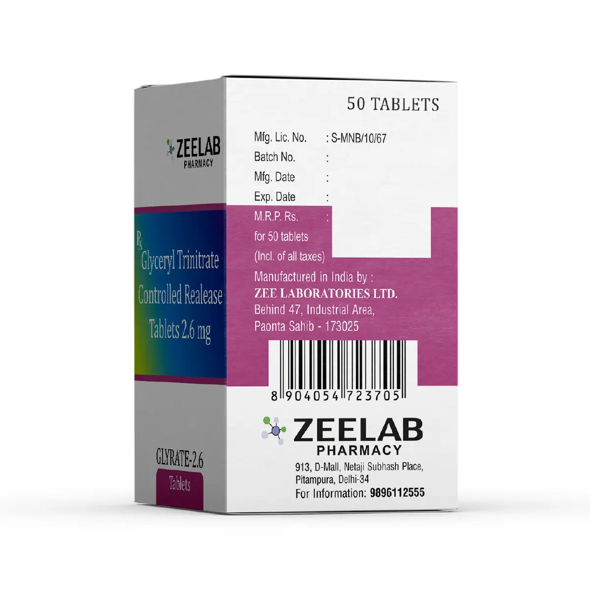 Glyrate 2.6 Tablet