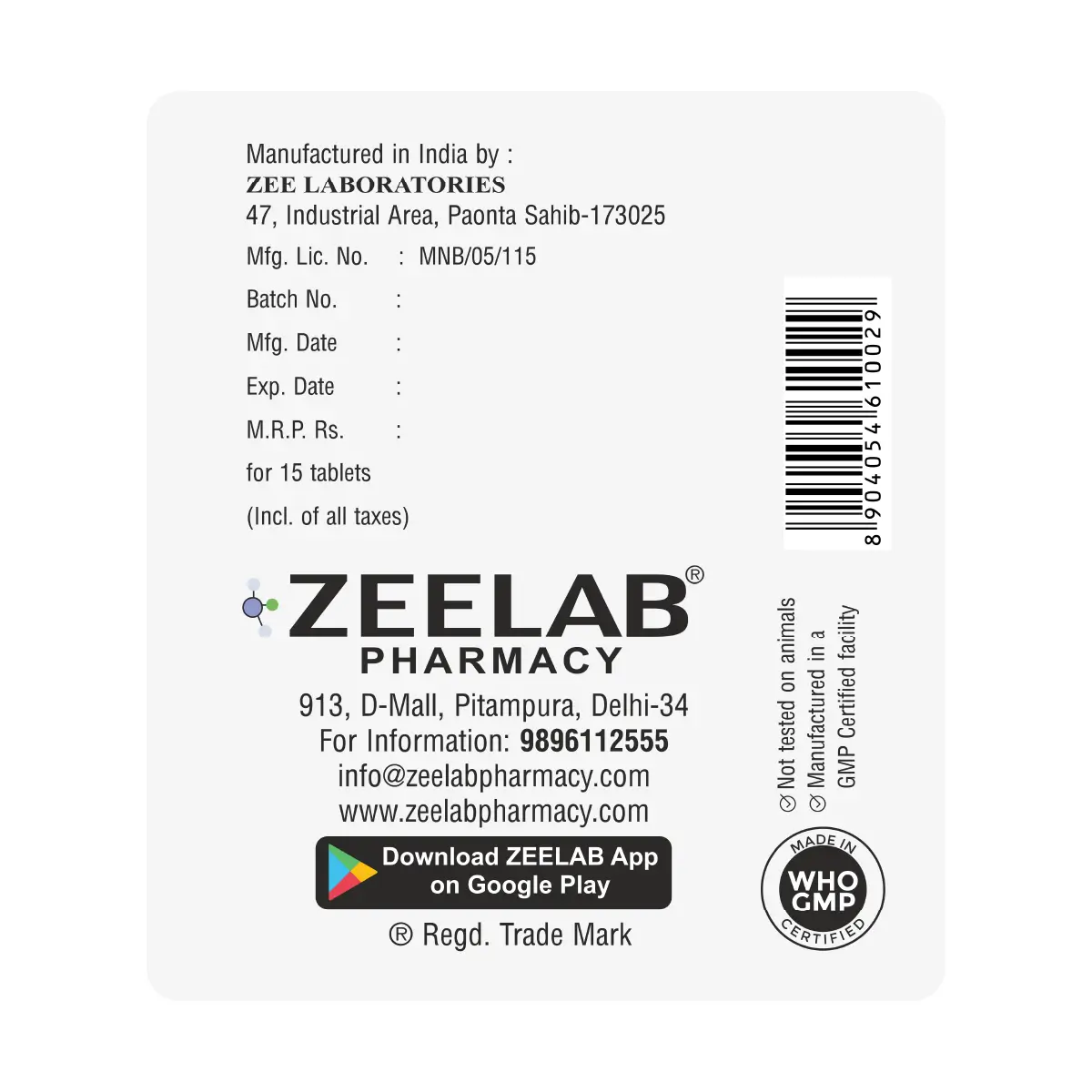 Glyzee PM 2 Tablet