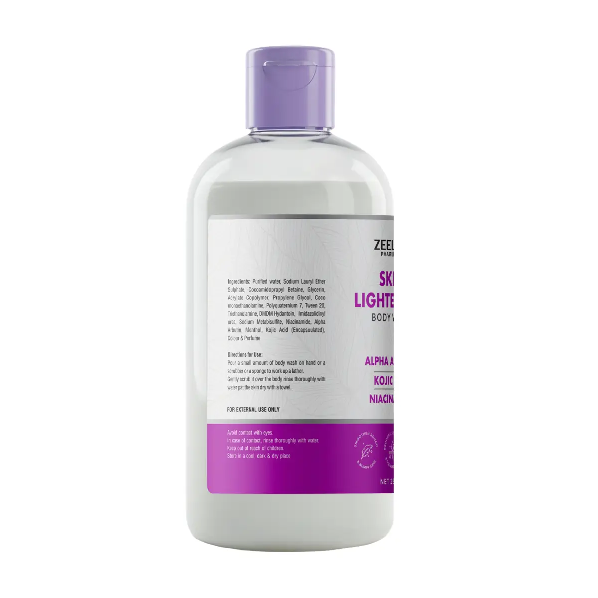 Kojic Acid Body Wash With Alpha Arbutin and Niacinamide 250ml