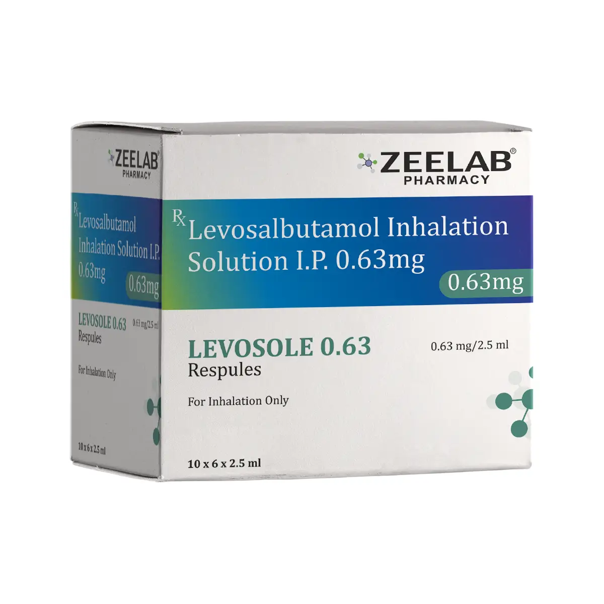 Levosole 0.63mg Respules
