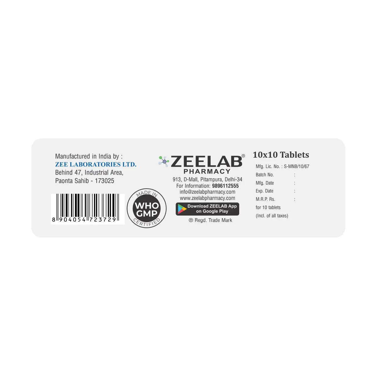 Metolash 25 XL Tablet