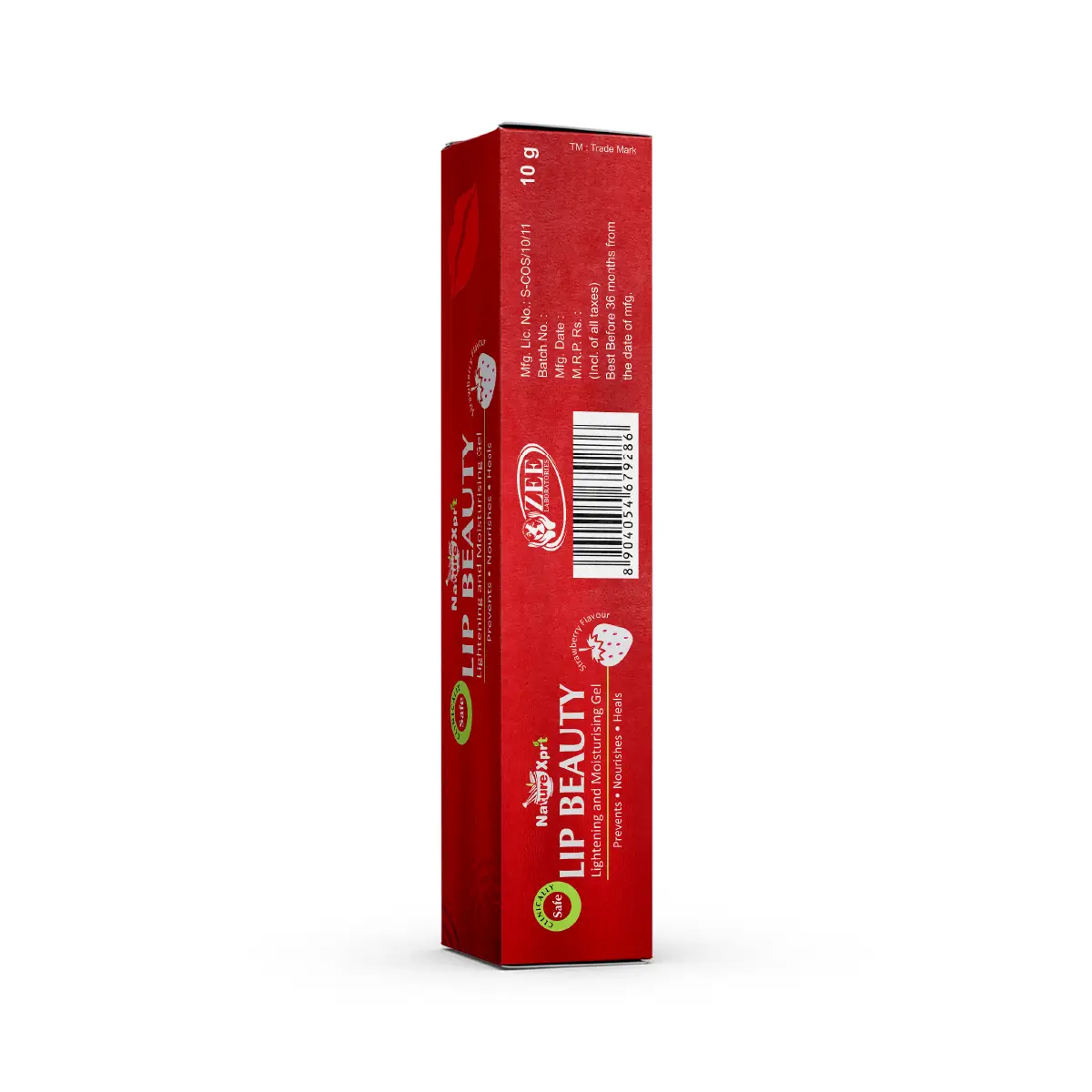 NatureXprt Lip Beauty Strawberry Flavour | Lip Balm For Men And Women