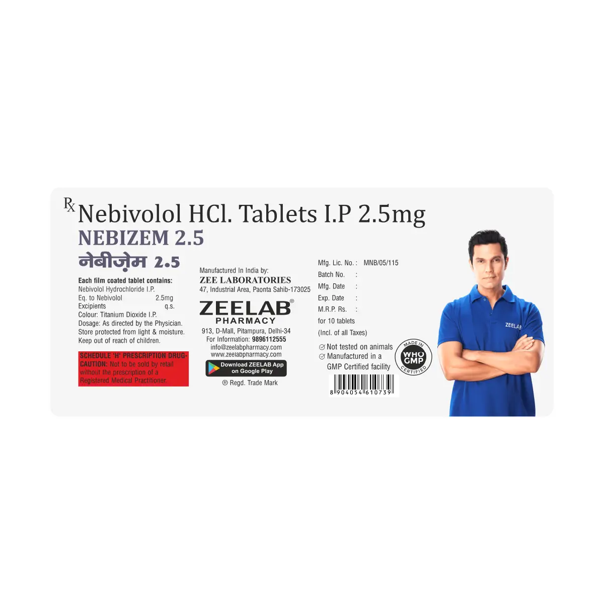 Nebizem 2.5 Tablet