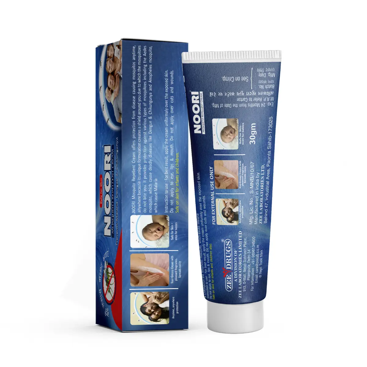 Noori Anti Mosquito Cream 30gm | Long-Lasting Protection Against Mosquito Bites