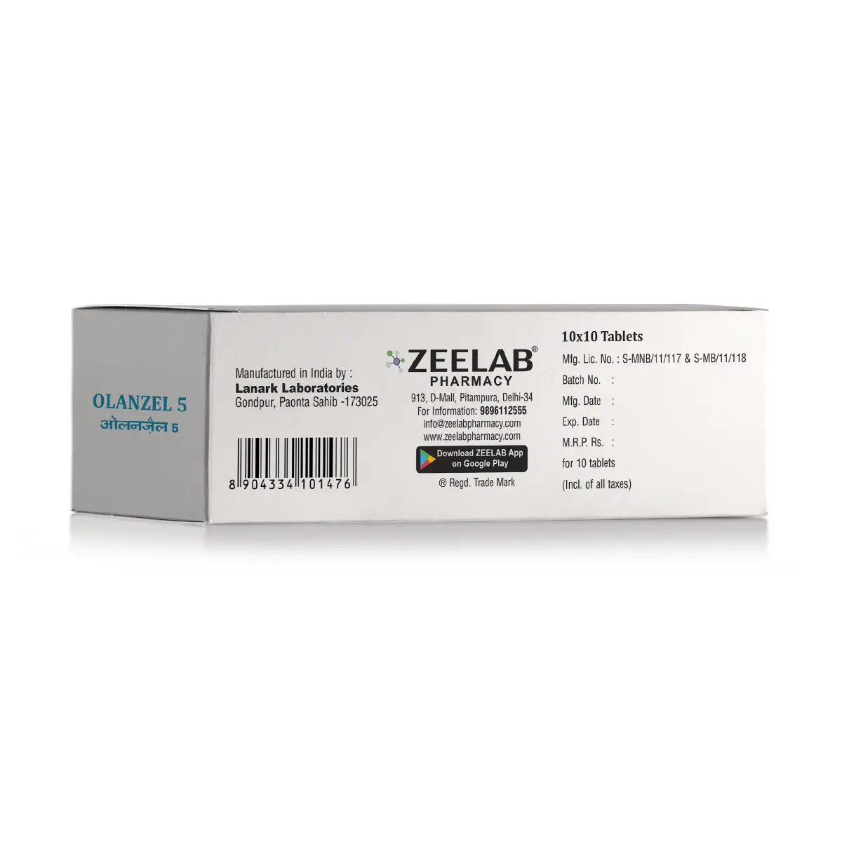 Olanzel 5 Tablet
