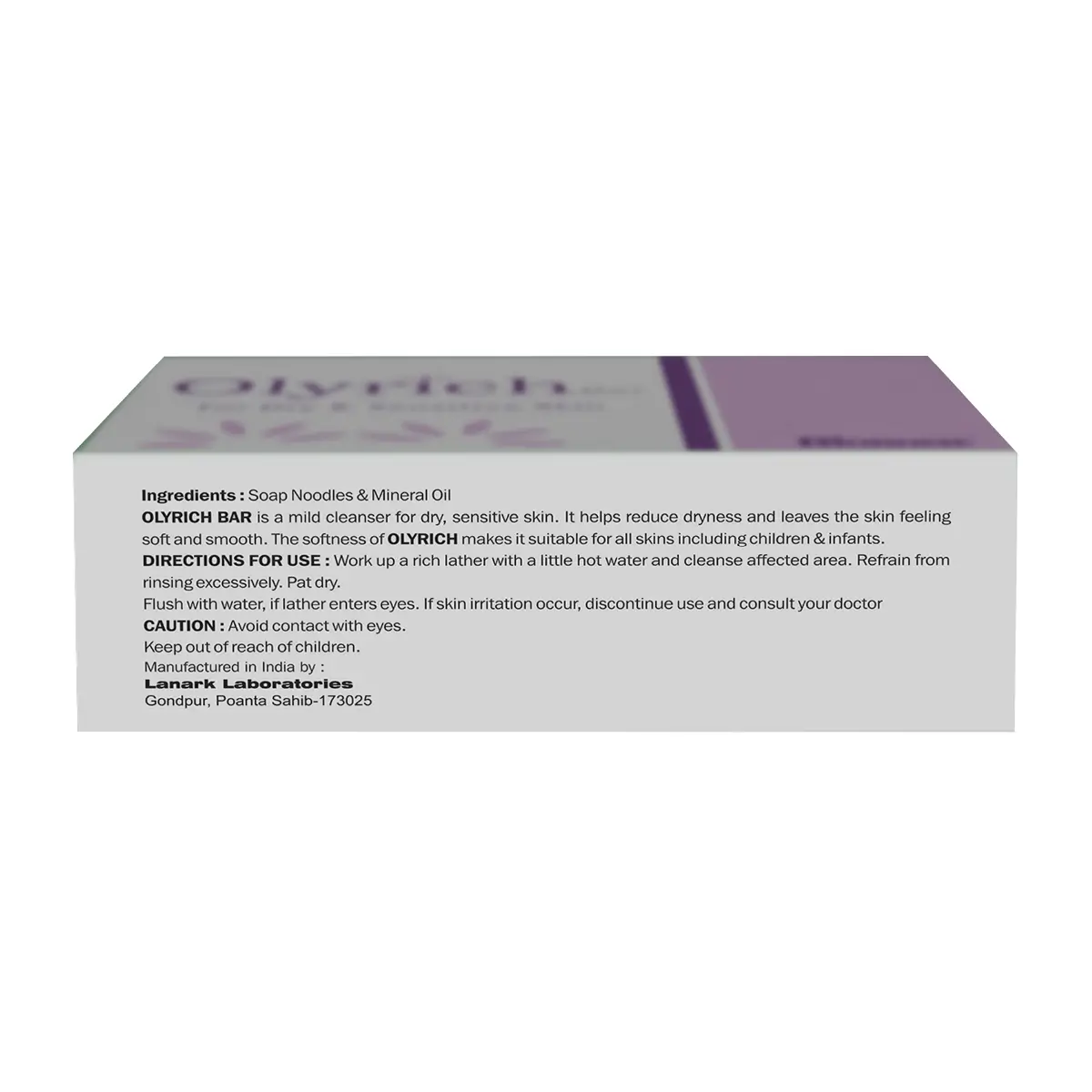 Olyrich Soap for Dry & Sensitive Skin