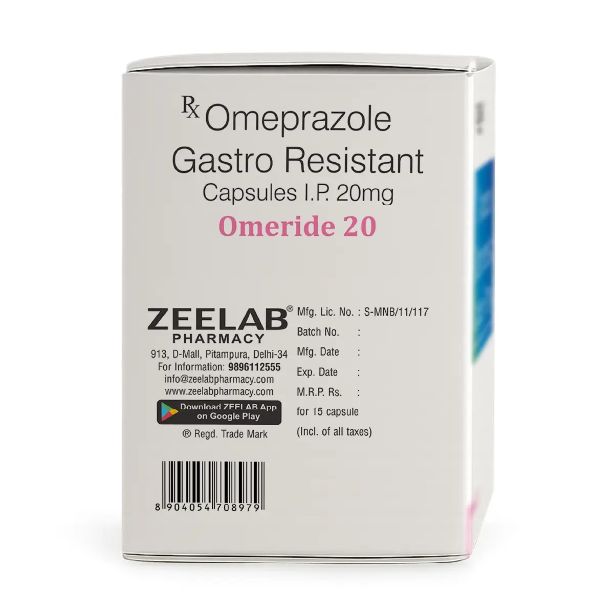 Omeride 20 Capsule