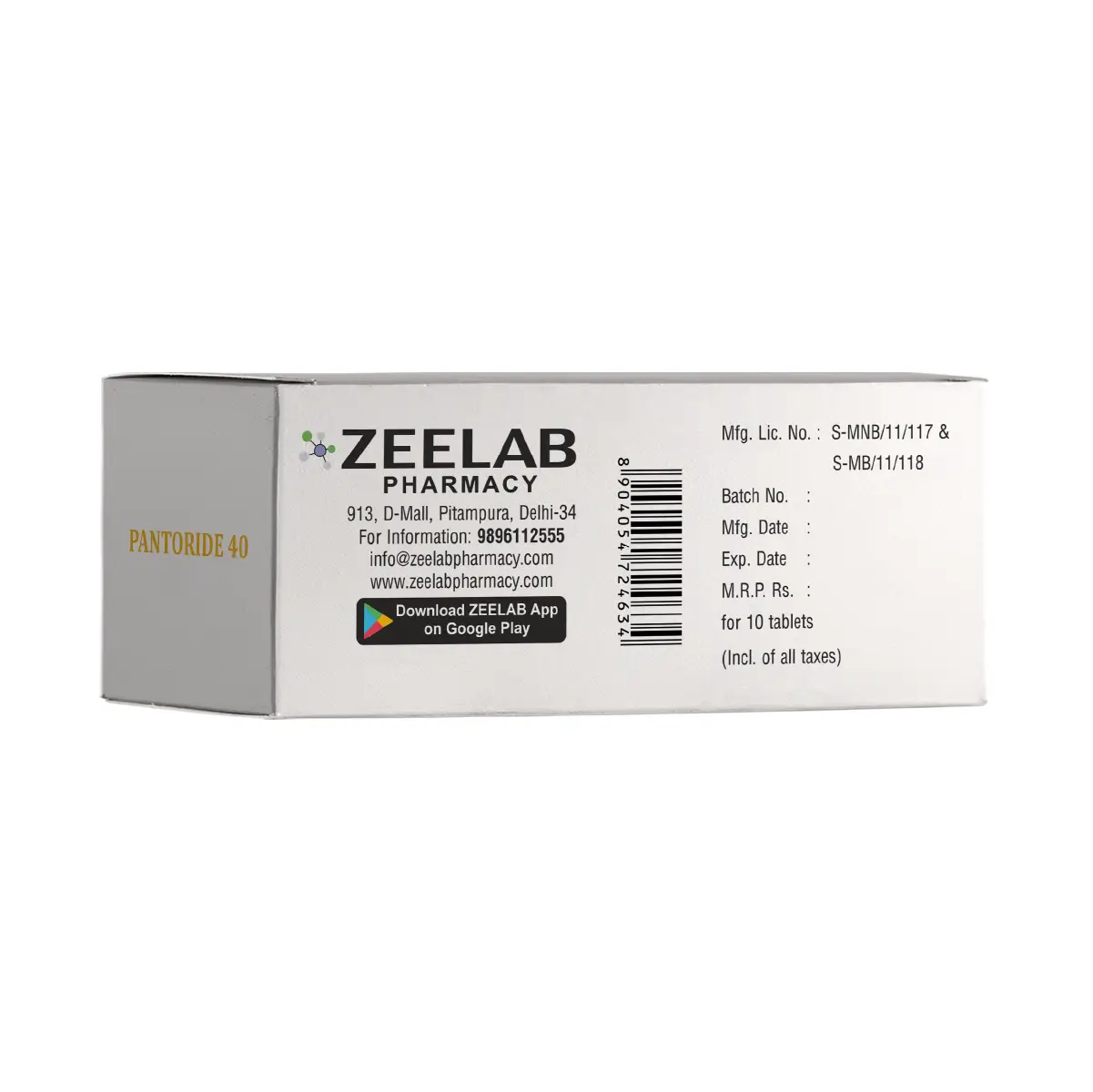 Pantoride 40 Tablet