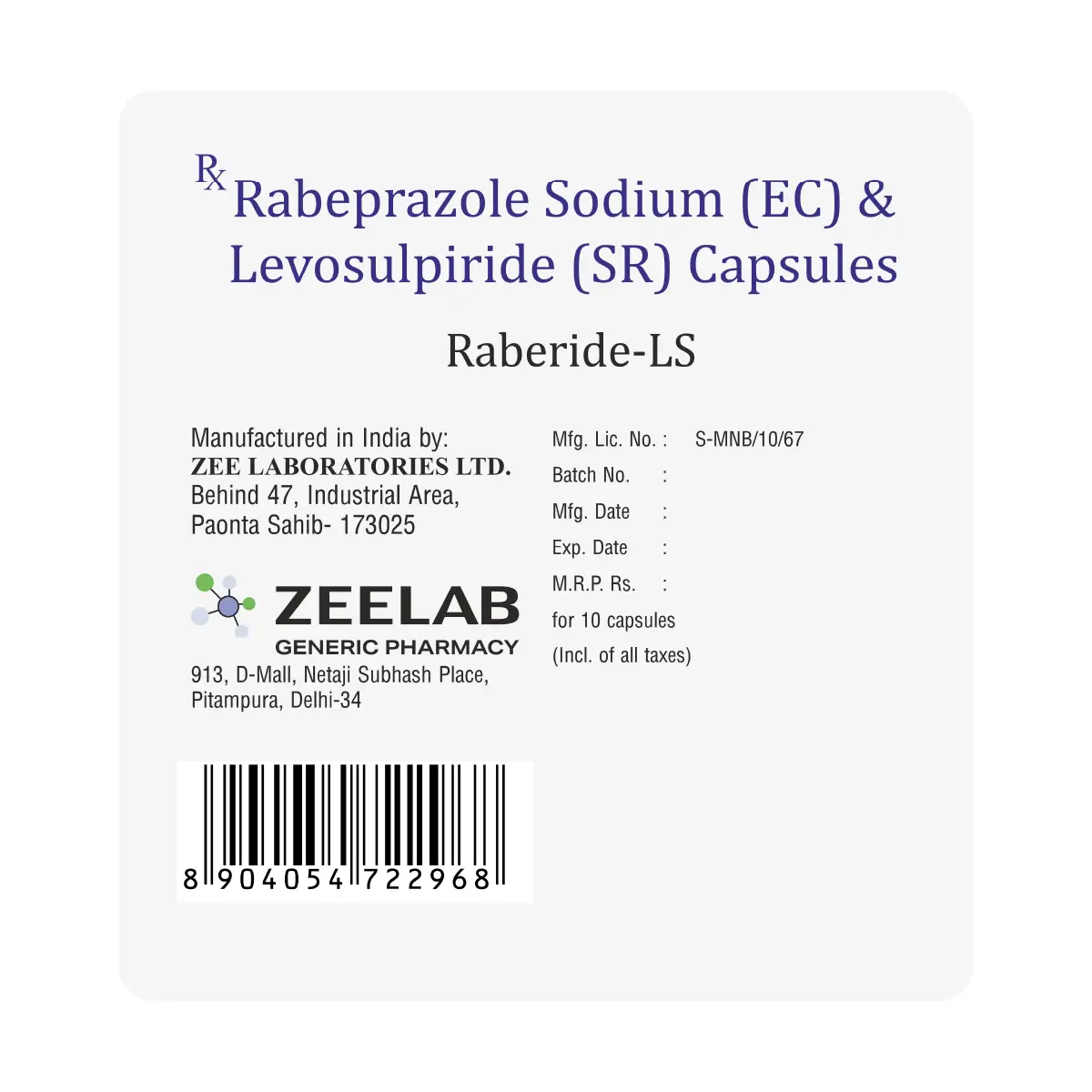 Raberide LS Capsule