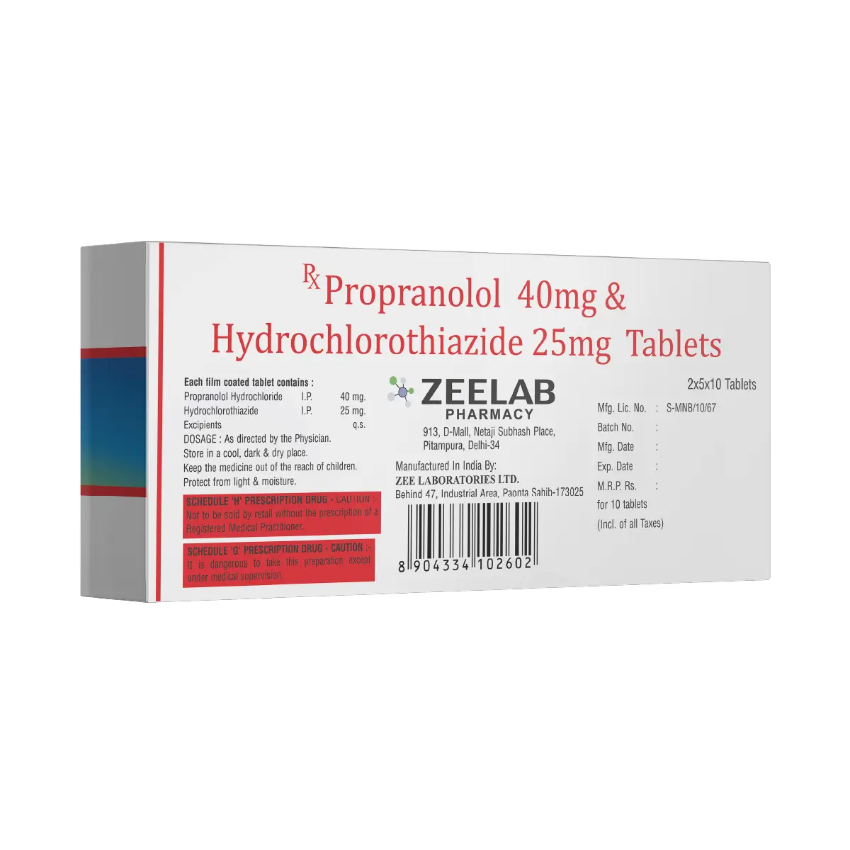 Ranox 40 H Tablet