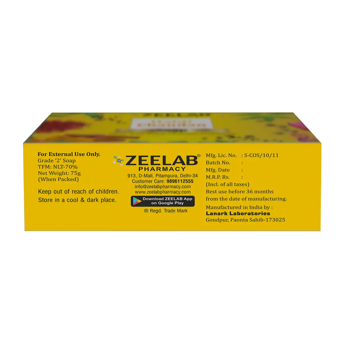 Roopkali Haldi Chandan Soap | Helps Brighten, Soothe & Nourish Skin
