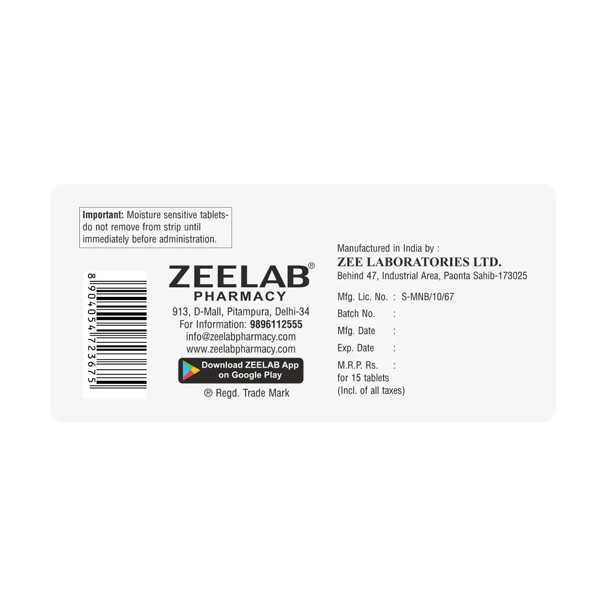 Telmizem 40 AM Tablet