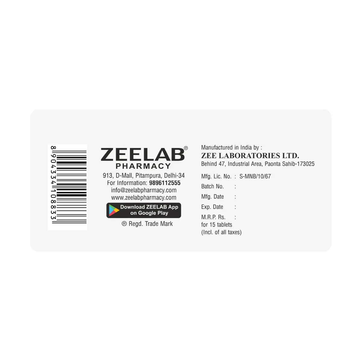 Tenlizem 20 Tablet