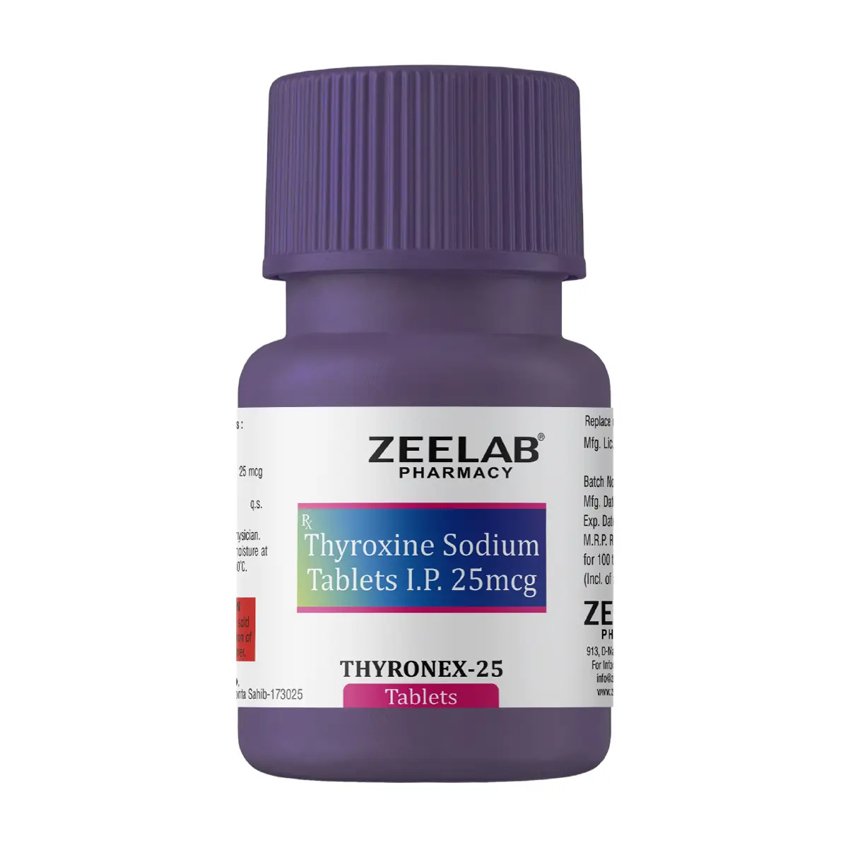 Thyronex 25 Tablet 