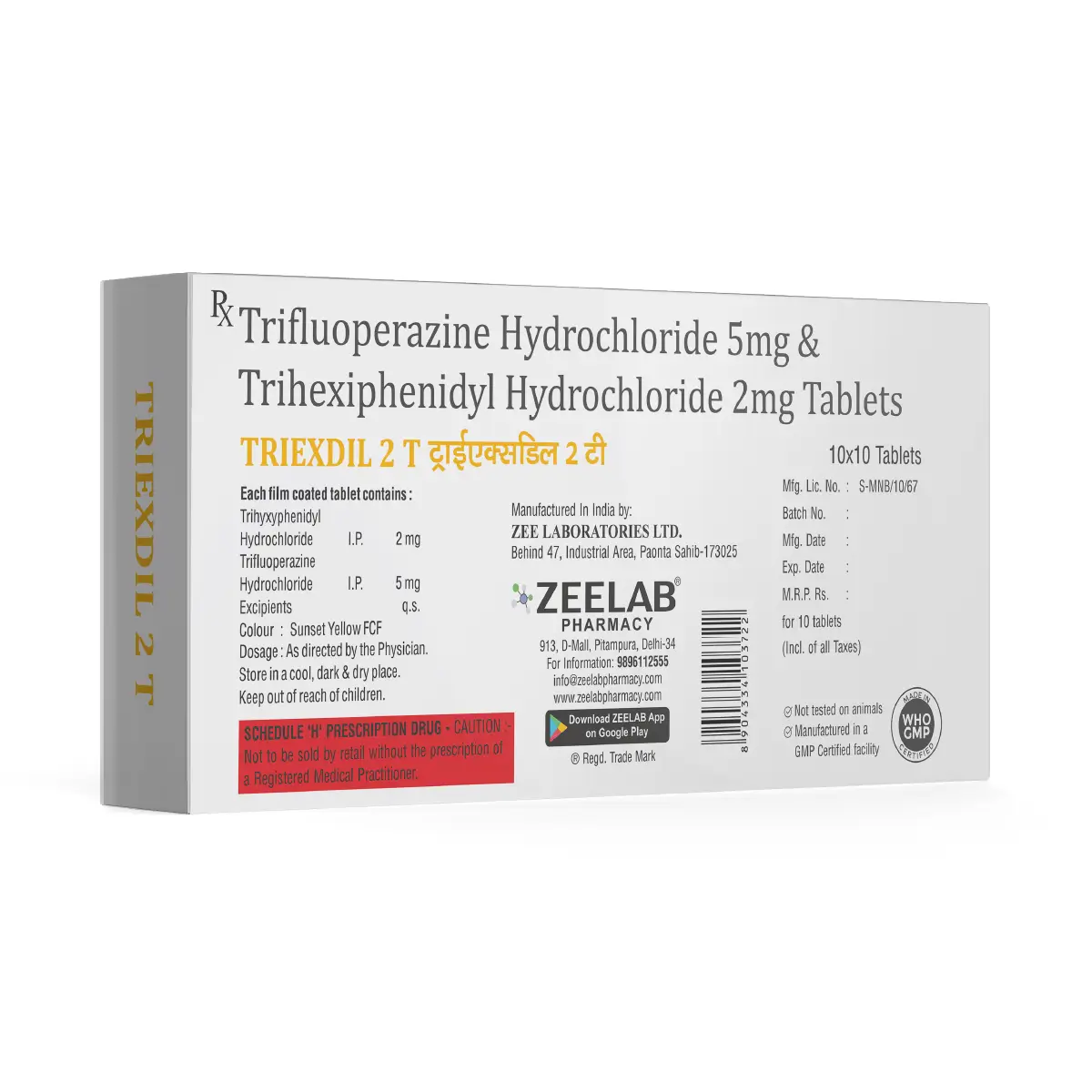 Triexdil 2 T Tablet