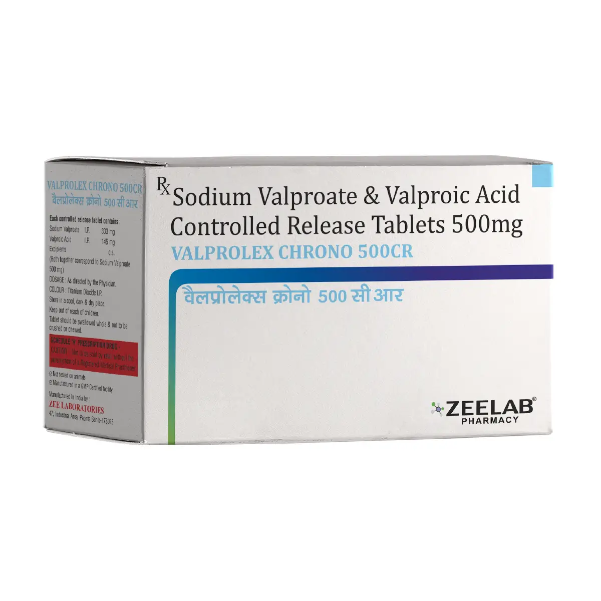 Valprolex Chrono 500 CR Tablet