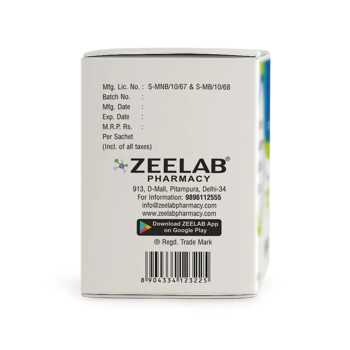 Zeenorm Sachet