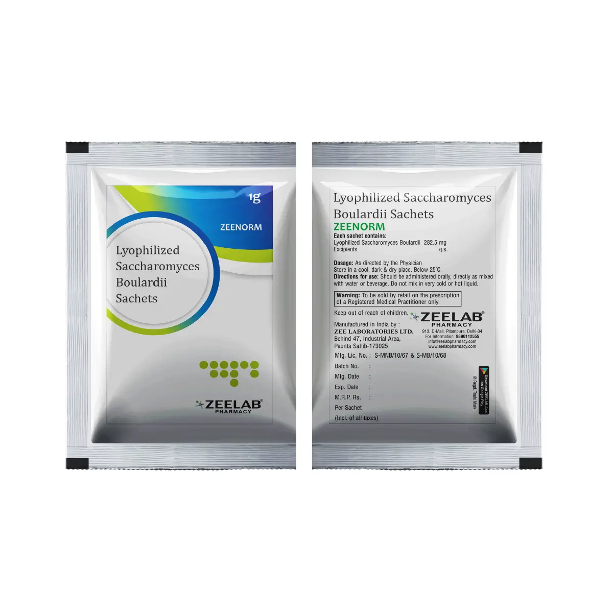 Zeenorm Sachet
