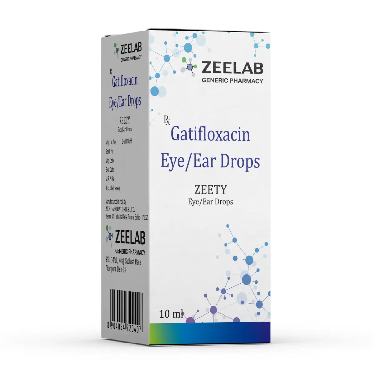 Zeety Antibiotic Eye/Ear Drops 10 ml