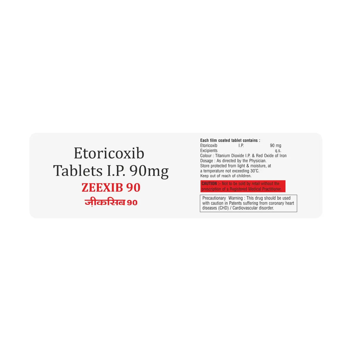Zeexib 90 Anti Inflammatory Tablet