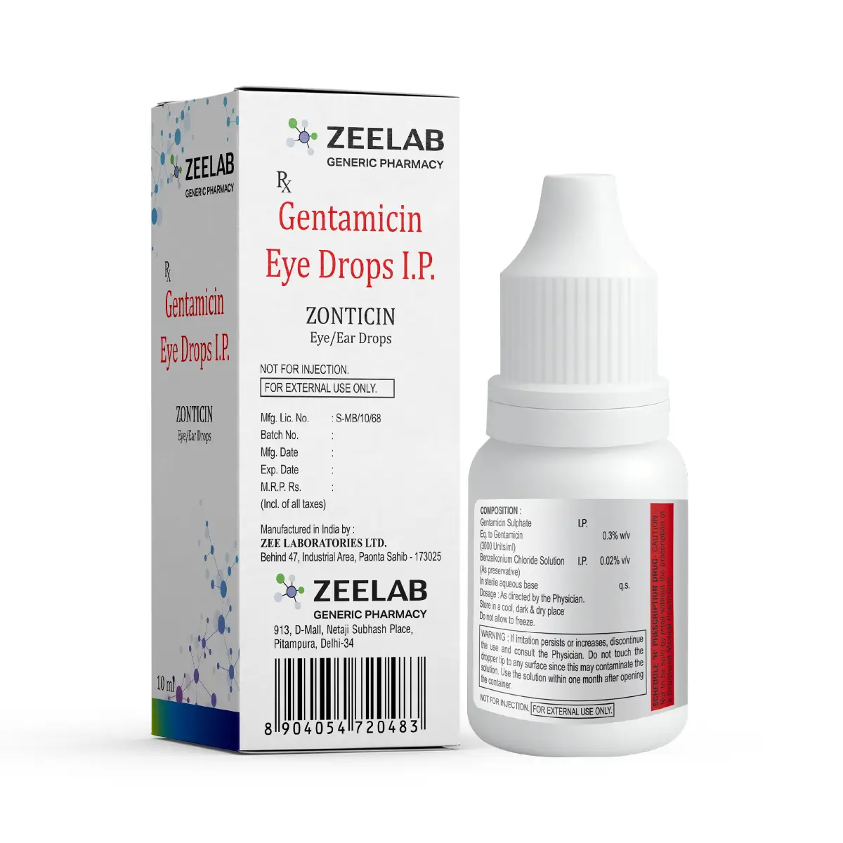 Zonticin Eye Drop